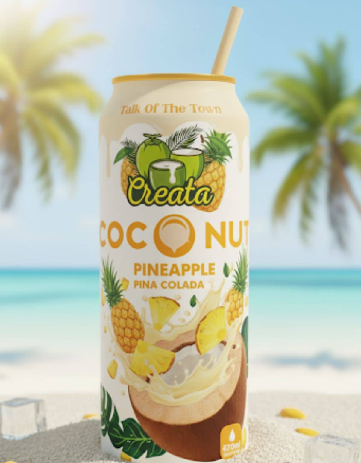 Creata Coconut Water - Pineapple Piña Colada