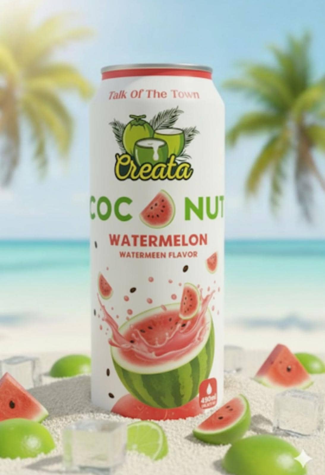 Creata Coconut Water - Watermelon Flavor